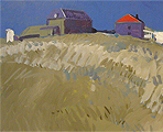 Michael Sichelschmidt: Domburg | Acryl/Leinwand | 50x140cm | 2013